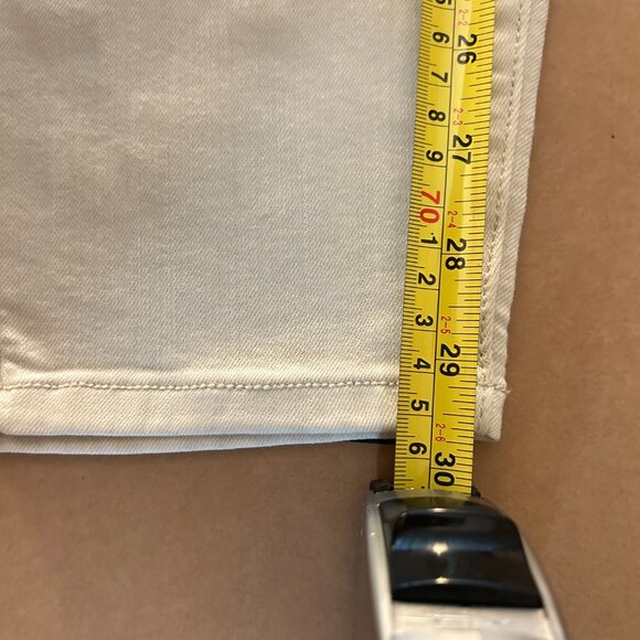 NWT TORRID Denim 16R Skinny Mid-Rise Button Zip Fly Cream Plus Jegging Jeans - Picture 11 of 12